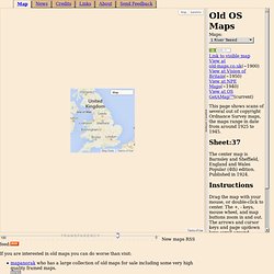 Old Ordnance Survey Maps