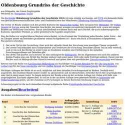 Oldenbourg Grundriss der Geschichte