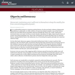 Oligarchy and Democracy - Jeffrey A. Winters