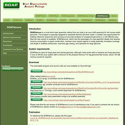 Short Oligonucleotide Analysis Package