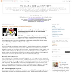 Cooling Inflammation: Helminths, Oligosaccharides and Immunotolerance
