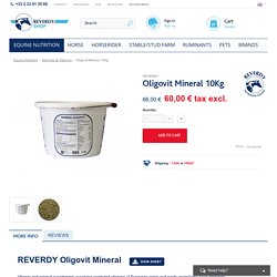 Minéral Oligovit 10Kg (Reverdy) - Reverdy Shop