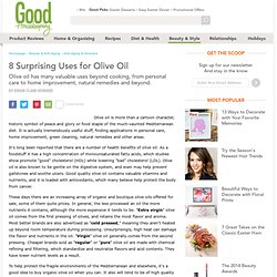 Olive Oil Benefits &150; Olive Oil Uses &150; Olive Oils - The Da...