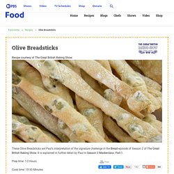 Olive Breadsticks Recipe