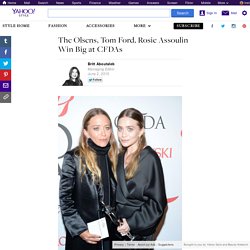The Olsens, Tom Ford, Rosie Assoulin Win Big at CFDAs