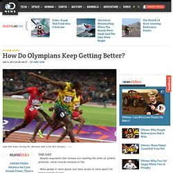 How Do Olympians Keep Getting Better?