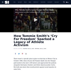 Tommie Smith on 1968 Olympic protest with John Carlos, athlete activism - Sports Illustrated