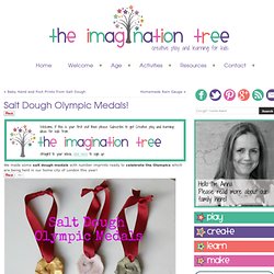 The Imagination Tree: Salt Dough Olympic Medals!