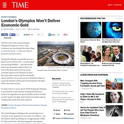 London Olympics may not bring economic prosperity