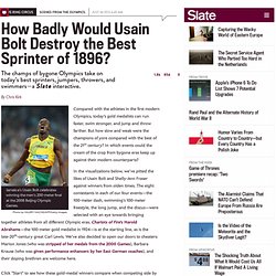 Olympics interactive: How would the champs of bygone Olympics fare against today’s best sprinters, jumpers, throwers, and swimmers?