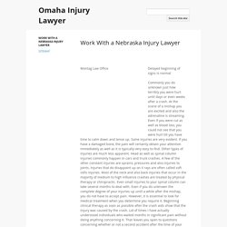 Omaha Injury Lawyer