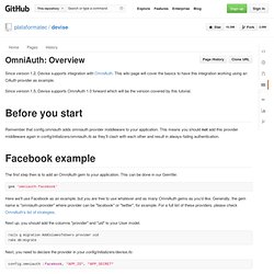 OmniAuth: Overview · plataformatec/devise Wiki