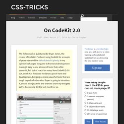 On CodeKit 2.0