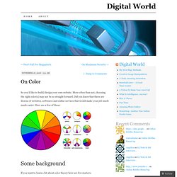 On Color « Digital World