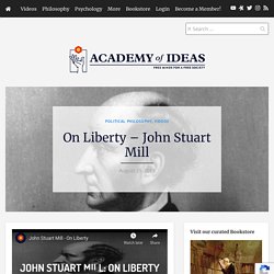 On Liberty – John Stuart Mill