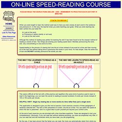 ON-LINE SPEED-READING COURSE