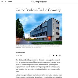 On the Bauhaus Trail in Germany