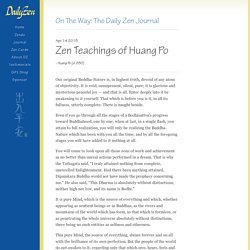 On the Way - Zen Journal