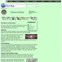 On2 Money / A History of Money