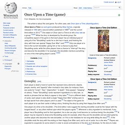 Once Upon a Time (game)