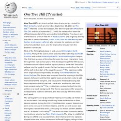 One Tree Hill (TV series) - Wikipedia