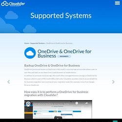 Migrate Dropbox to OneDrive with Cloudsfer