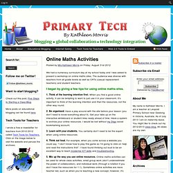 Online Maths Activities