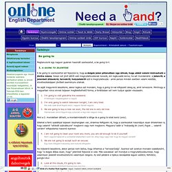 Online Angol Tanszék -