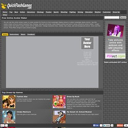 Free Online Avatar Maker by QuickFlashGames.com