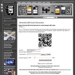 Online Branded QR Code Generator