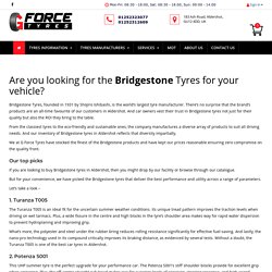 Buy Online Bridgestone Tyres Aldershot