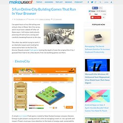 5 Fun Online City Building Games That Run In Your Browser