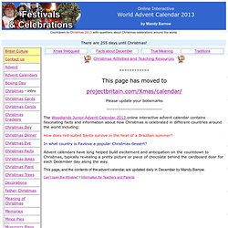 Online Advent Calendar 2011 - Interactive and Fun