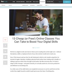 13 cheap (or free) online classes you should take to boost your digital skills