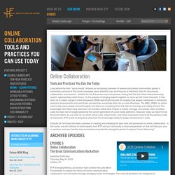 IFTF: IFTF Online Collaboration Series