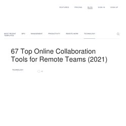 59 Best Online Collaboration Tools of April 2020