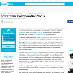 Best Free and Paid Online Collaboration Tools