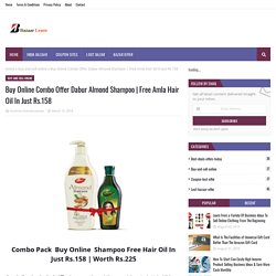 Buy Online Combo Offer Dabur Almond Shampoo