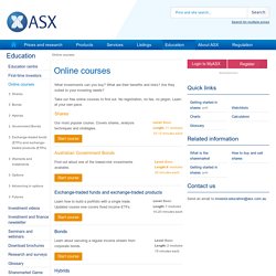 ASX online courses