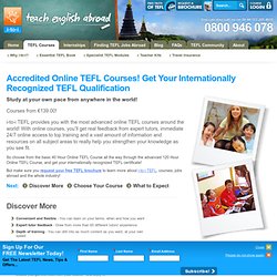 Online TEFL courses