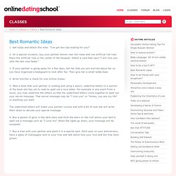 Online Dating School - Best Romantic Ideas