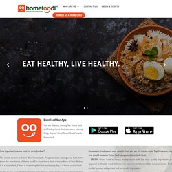 Online Home Food Delivery in Noida