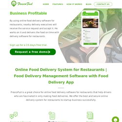 Online Food Delivery System for Restaurants