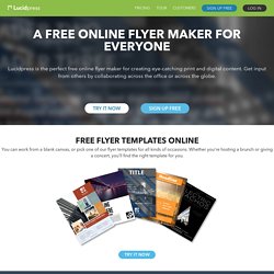 Free Flyer Maker Online