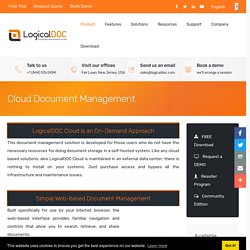 Online Document Management