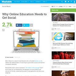 Why Online Education Needs to Get Social