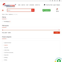 Shop Online Evaporative Air Cooler In Australia – Shopy store