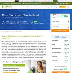 Case Study Help Online by Experts at Global Assignment Help