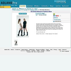 US Online Women's Fashion Store