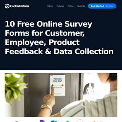 10 Free Online Survey Forms for Feedback & Data Collection